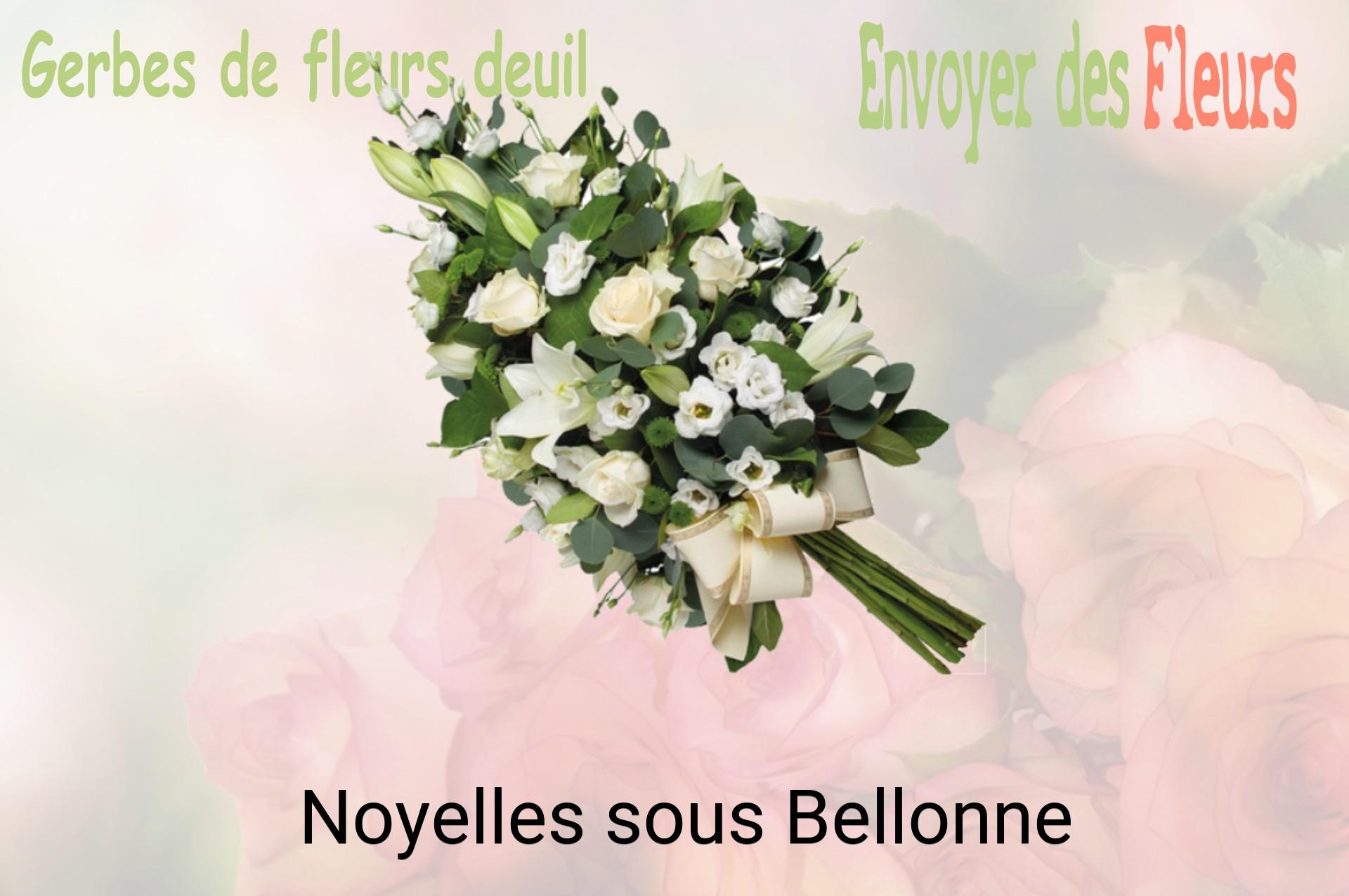 Gerbe de fleurs de deuil livrée à Noyelles-sous-Bellonne